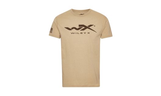WX Tac T-shirt, Sandfarve Mélange m. Wiley X, 