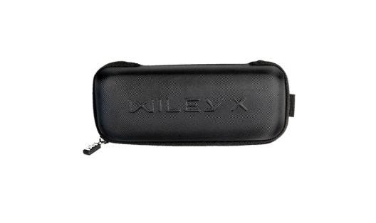 WX Etui, Sort m/ Wiley X Logo, Størrelse Large