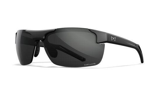 WX PRIME, Glas: CAPTIVATE™ Grå, Stel: Mat Sort