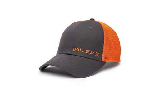 Trucker Cap, Mørkegrå/Signalorange, Signalorange Wiley X