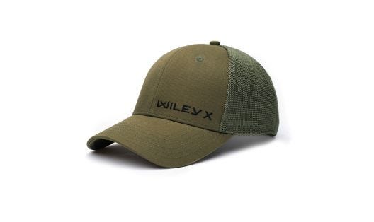 Trucker Cap, Olivengrøn, Sort Wiley X