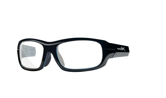 WX GAMER, Glas: Medfølger ikke, Stel Front: Blank Sort / Metallisk Blå