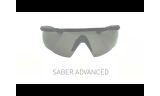 SABER ADVANCED, Glas: Grå/Lys Orange/Magenta, Stel: Mat Sort Image Thumbnail