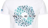 WX Fish T-shirt, Hvid Bomuld m. Wiley X,  Image Thumbnail