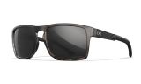 Image of WX APEX, Glas: CAPTIVATE™ Polaroid Sort Spejl, Stel: Mat Tortoise Brun
