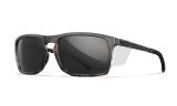 WX AXE, Glas: CAPTIVATE™ Polaroid Sort Spejl, Stel: Mat Tortoise Brun Image Thumbnail
