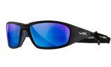 WX BOSS, Glas: CAPTIVATE™ Polaroid Blå Spejl, Stel: Mat Sort Image Thumbnail