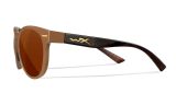 WX COVERT, Glas: CAPTIVATE™ Polaroid Kobber, Stel: Blank Brun/Transparent Brun Image Thumbnail