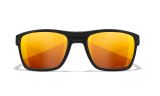 WX KINGPIN, Glas: CAPTIVATE™ Polaroid Bronze Spejl, Stel: Mat Sort Image Thumbnail