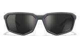 WX RECON, Glas: CAPTIVATE™ Polaroid Sort Spejl, Stel: Mat Grå Image Thumbnail