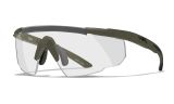 SABER ADVANCED, Glas: Grå/Klar/Lys Orange, Stel: Mat Army Grøn Image Thumbnail