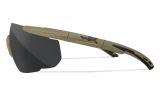 SABER ADVANCED, Glas: Grå/Klar/Lys Orange, Stel: Mat Sandfarve Image Thumbnail