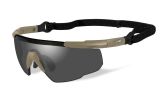 SABER ADVANCED, Glas: Grå/Klar/Lys Orange, Stel: Mat Sandfarve Image Thumbnail