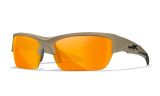 WX VALOR 2.5, Glas: Grå/Klar/Lys Orange, Stel: Mat Sandfarve Image Thumbnail