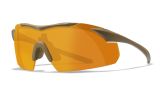 WX VAPOR 2.5, Glas: Grå/Klar/Lys Orange, Stel: Mat Sandfarve Image Thumbnail