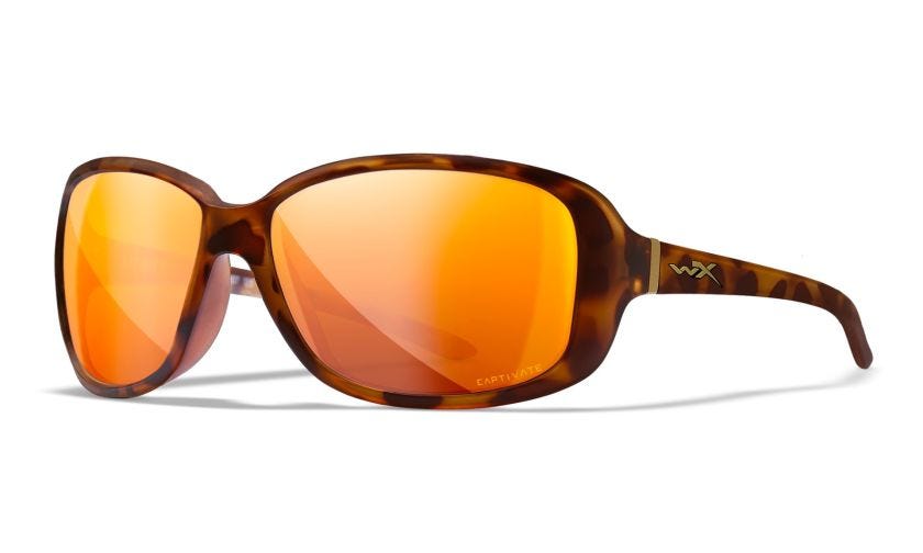 WX AFFINITY, Glas: CAPTIVATE™ Polaroid Bronze Spejl, Stel: Mat Demi Brun Image
