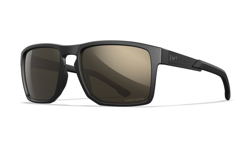 WX APEX, Glas: CAPTIVATE™ Polaroid Tungsten Spejl, Stel: Mat Sort Image