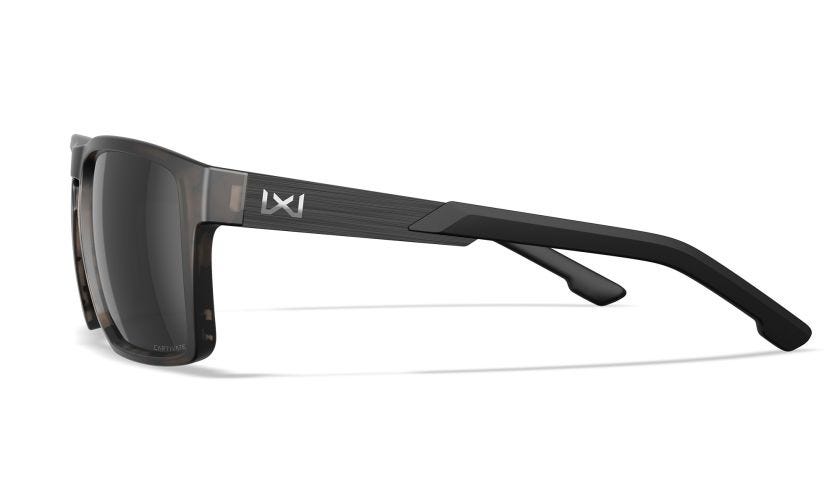 WX APEX, Glas: CAPTIVATE™ Polaroid Sort Spejl, Stel: Mat Tortoise Brun Image