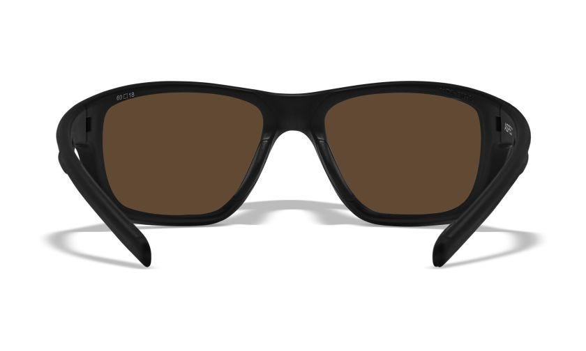 WX ASPECT, Glas: CAPTIVATE™ Polaroid Bronze Spejl, Stel: Mat Sort Image