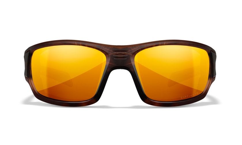 WX BREACH, Glas: CAPTIVATE™ Polaroid Bronze Spejl, Stel: Mat Brun Image