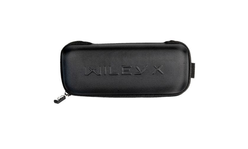 WX Etui, Sort m/ Wiley X Logo, Størrelse Large Image