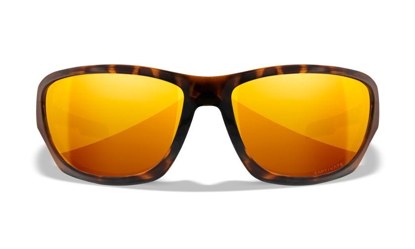 WX CLIMB, Glas: CAPTIVATE™ Polaroid Bronze Spejl, Stel: Blank Tortoise Image