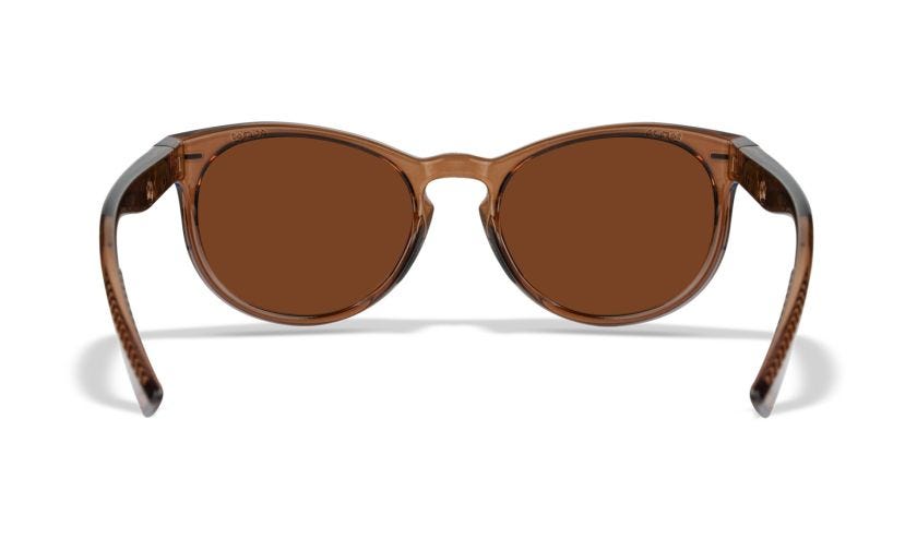 WX COVERT, Glas: CAPTIVATE™ Polaroid Bronze Spejl, Stel: Transparent Brun Image