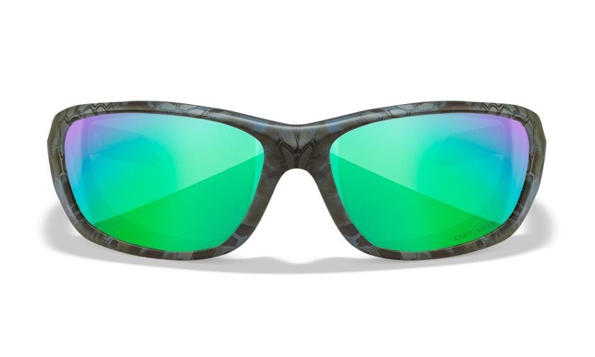 WX GRAVITY, Glas: CAPTIVATE™ Polaroid Grøn Spejl, Stel: Kryptek® Neptune™ Image