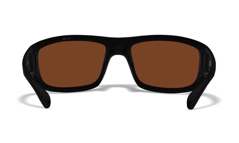 WX OMEGA, Glas: CAPTIVATE™ Polaroid Bronze Spejl, Stel: Mat Sort Image
