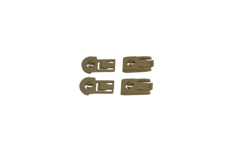 RAS, ARC Rail Clip og Bar, Rail Attachment System - Sandfarve Image