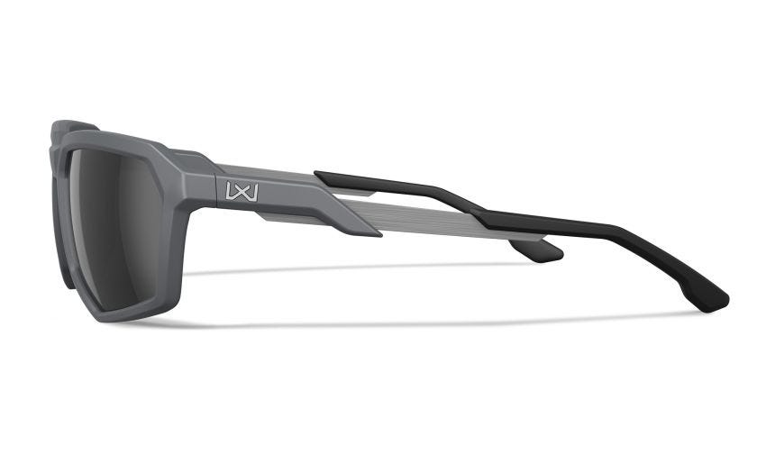 WX RECON, Glas: CAPTIVATE™ Polaroid Sort Spejl, Stel: Mat Grå Image
