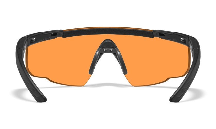 SABER ADVANCED, Glas: Lys Orange, Stel: Mat Sort Image