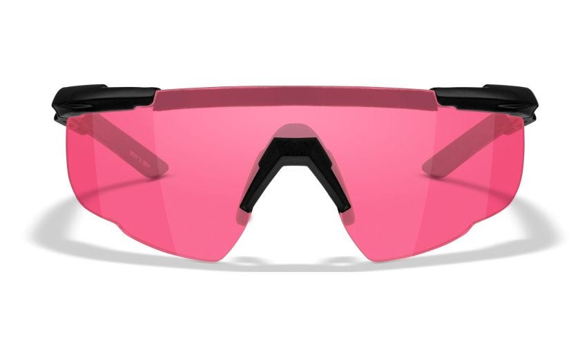 SABER ADVANCED, Glas: Magenta, Stel: Mat Sort Image