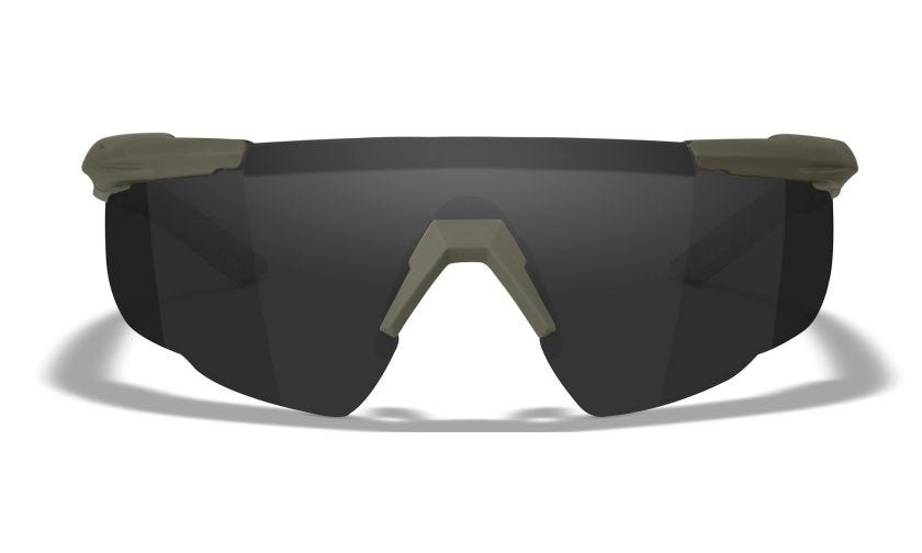 SABER ADVANCED, Glas: Grå/Klar/Lys Orange, Stel: Mat Army Grøn Image