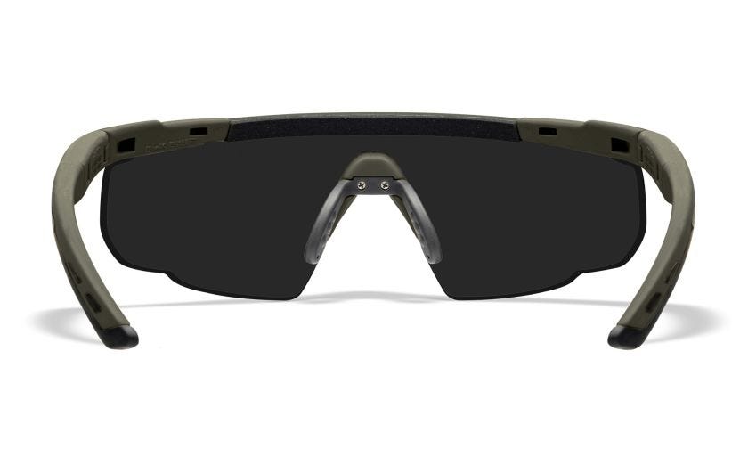 SABER ADVANCED, Glas: Grå/Klar/Lys Orange, Stel: Mat Army Grøn Image