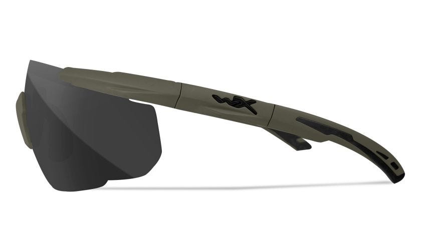 SABER ADVANCED, Glas: Grå/Klar/Lys Orange, Stel: Mat Army Grøn Image