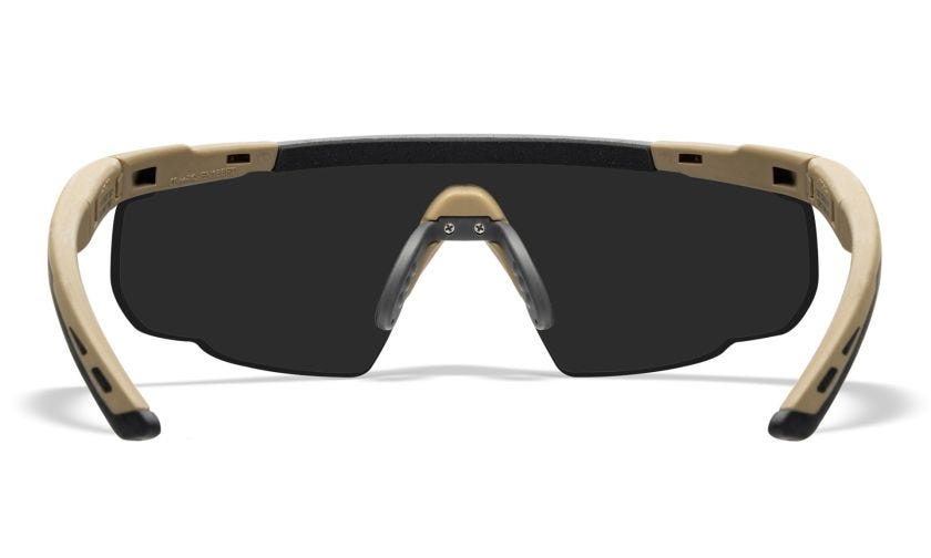 SABER ADVANCED, Glas: Grå/Klar/Lys Orange, Stel: Mat Sandfarve Image