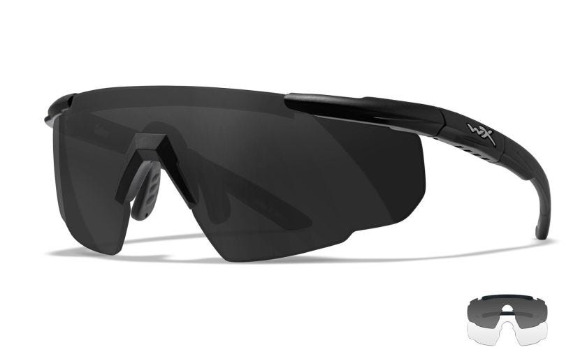 SABER ADVANCED, Glas: Grå/Klar, Stel: Mat Sort Image