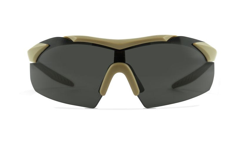 WX VAPOR 2.5, Glas: Grå/Klar, Stel: Mat Sandfarve Image