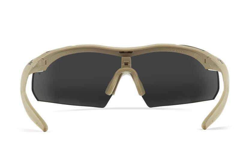 WX VAPOR 2.5, Glas: Grå/Klar, Stel: Mat Sandfarve Image